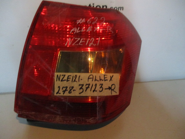 Used Toyota Allex TAIL LAMP RIGHT